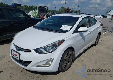 2015 Hyundai Elantra Sport z USA, uszkodzony, nr VIN KMHDH4AH9FU227092